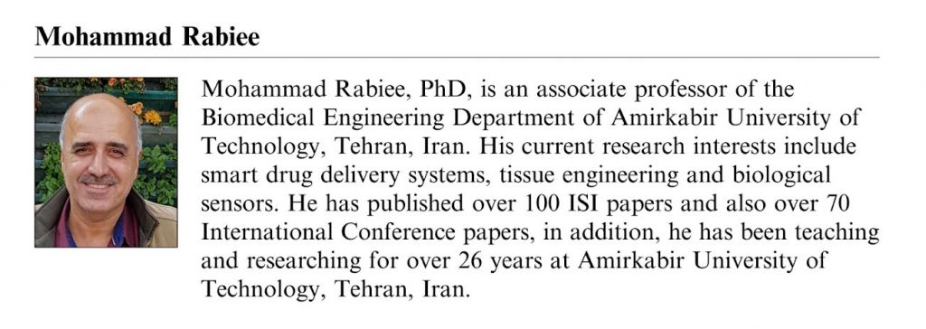 Mohammad Rabiee Amirkabir University of Technology Tehran Iran
